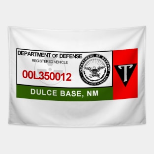 Dulce Base Parking Permit Tapestry