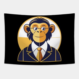 Suave Ape: Modern Style Icon Tapestry