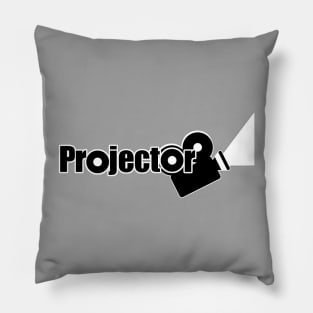 Projector Logo Pillow
