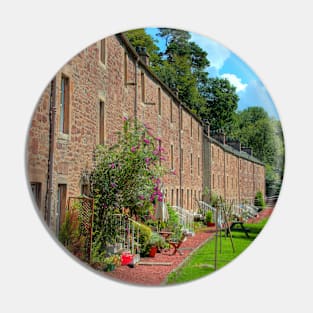 New Lanark Houses Pin