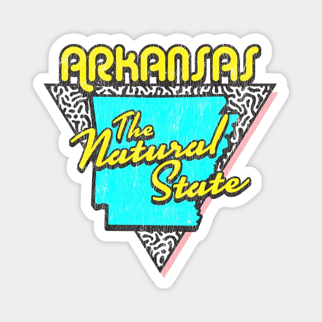 Natural State 90s Magnet by rt-shirts