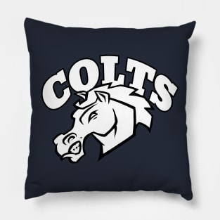 Colts mascot Pillow