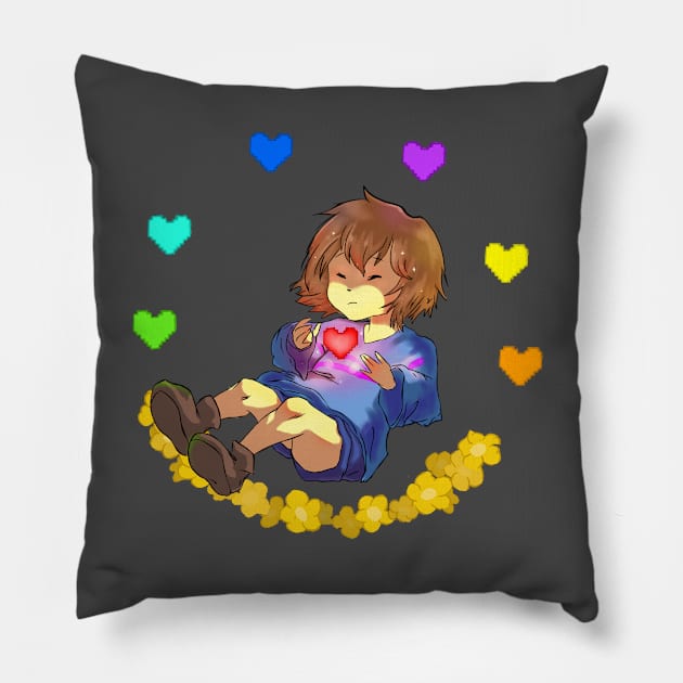 Undertale Pillow by Rosbel