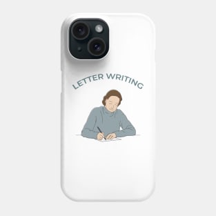 Letter writing Phone Case