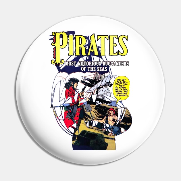 Pirates - Buccaneers of the Sea Pin by Joaddo