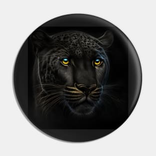 Epic Black Panther Art Pin