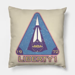 Liberty 1 - distressed Pillow