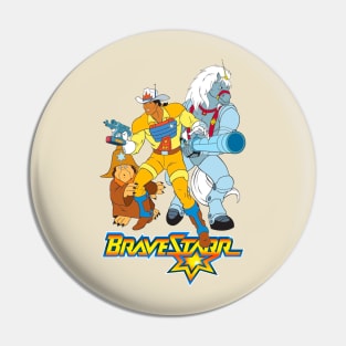 Bravestarr 80s Pin