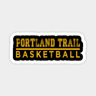 Awesome Basketball Portland Trail Proud Name Vintage Beautiful Team Magnet