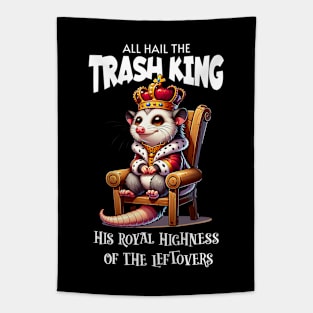 Trash King: His Royal Highness of the Leftovers Tapestry