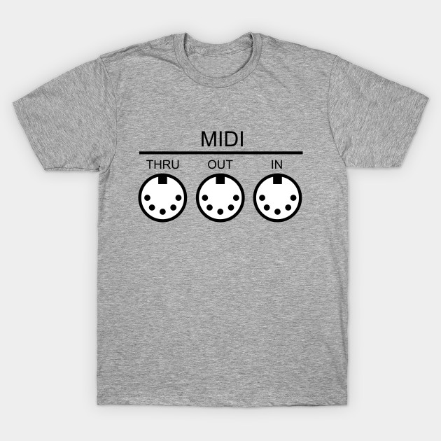 black midi t shirt