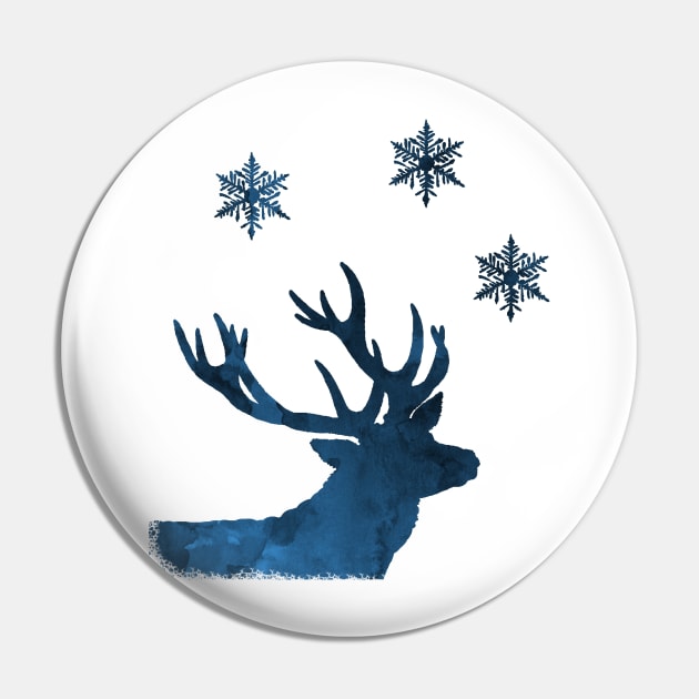 Stag Pin by TheJollyMarten