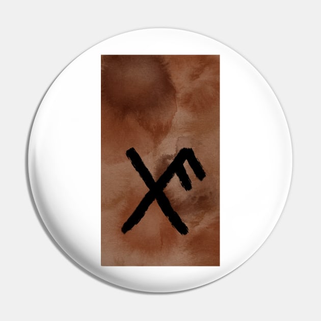 Bind Runes: Good Luck Pin by neetaujla