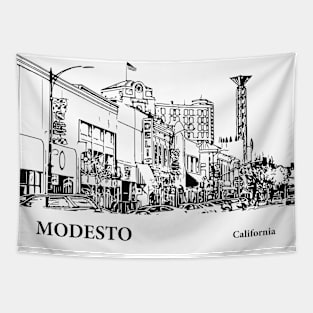 Modesto - California Tapestry