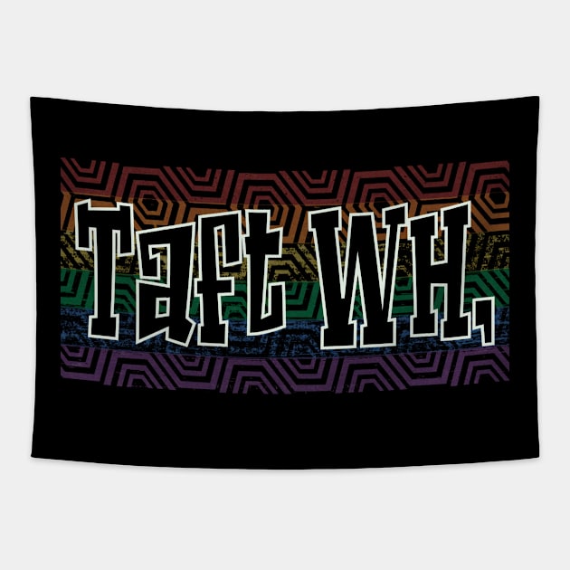 LGBTQ PATTERN AMERICA TAFT Tapestry by Zodiac BeMac