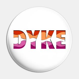 Paper Cut Dyke Pin