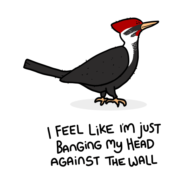 Grumpy Woodpecker by grumpyanimals