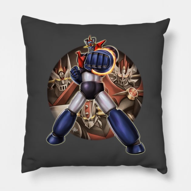 SUPER ROBOTO Pillow by Fetch