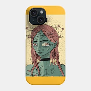 GREEN QUEEN Phone Case