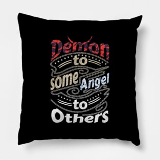 Good vs Evil Pillow