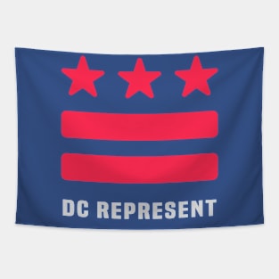 DC REPRESENT (Red) Tapestry