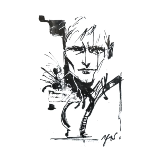 Death Stranding - Mads Mikkelsen By Yoji Shinkawa by Gekidami