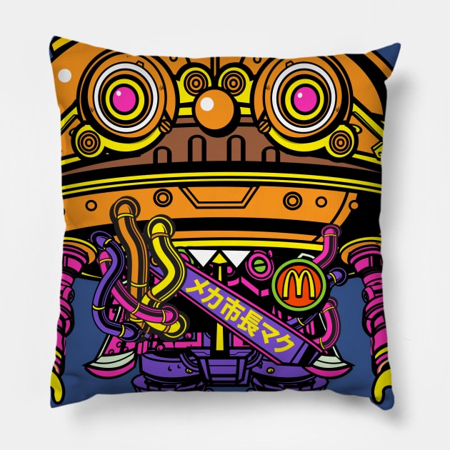 Mayor MechCheese Pillow by 1shtar