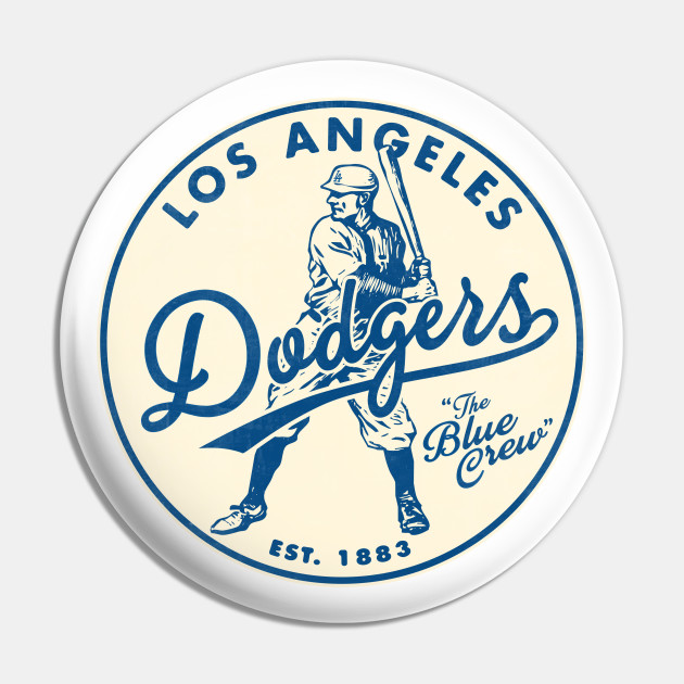 Vintage Dodgers 5 by © Buck Tee Originals - Los Angeles Dodgers - Hoodie