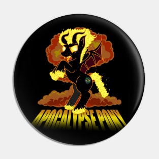 Apocalypse Pony Pin