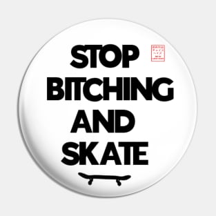 Skater Slang Pin