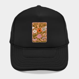 West Virginia Wildflowers Hat