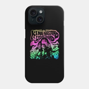 King Gizzard & Lizard Wizard Rainbow Phone Case