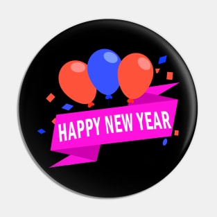 New Year Eve Pin