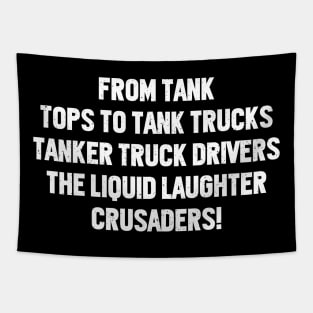 From Tank Tops to Tank Trucks Tapestry