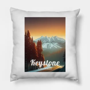 Keystone Colorado United States ski Pillow