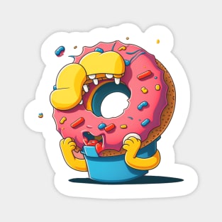 Abstract Donut Magnet