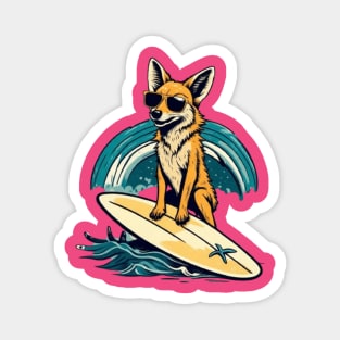 Cute dog surfer gift ideas Magnet