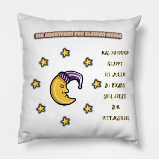 The Adventures of Little Nenia - German version Pillow