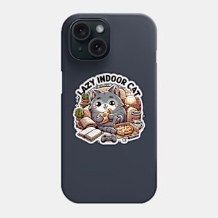 Cozy Whiskers & Chill Vibes: The Indoor Cat Lifestyle Phone Case