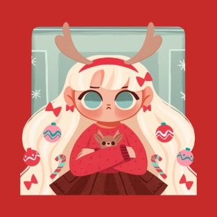 Reindeer Girl T-Shirt