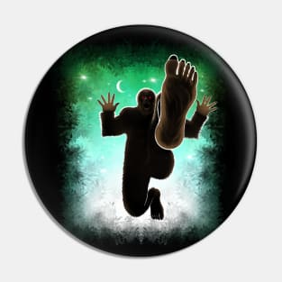 Big foot Halloween Pin