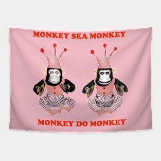 Monkey Sea Monkey Tapestry