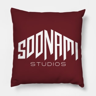 Soonami Studios Logo from Free Guy Pillow