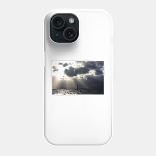 Light my lone way home. Sailing in San Francisco Bay 2011 Phone Case