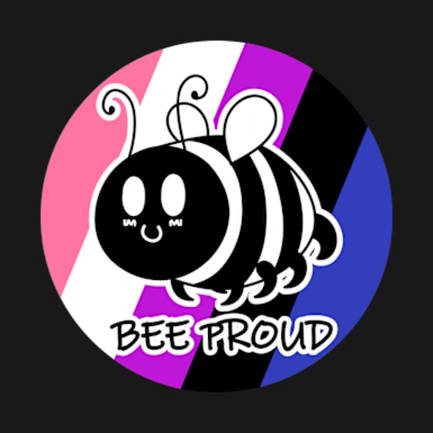 Bee Proud Genderfluid Flag by JadedOddity