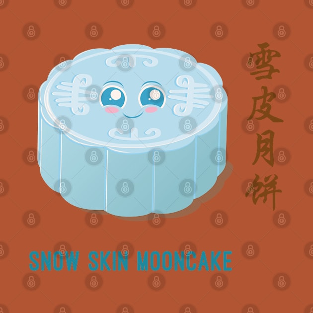 Snow Skin Mooncake by elephantfeather
