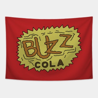 Buzz Cola Logo Tapestry