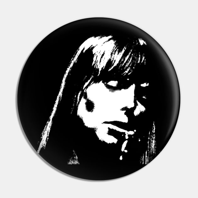 Joni Mitchell Pin by Hirasaki Store