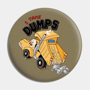 I take dumps, potty training Pin