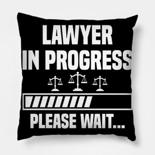 Law Student Lawyer University Graduation Bar Exam Pillow